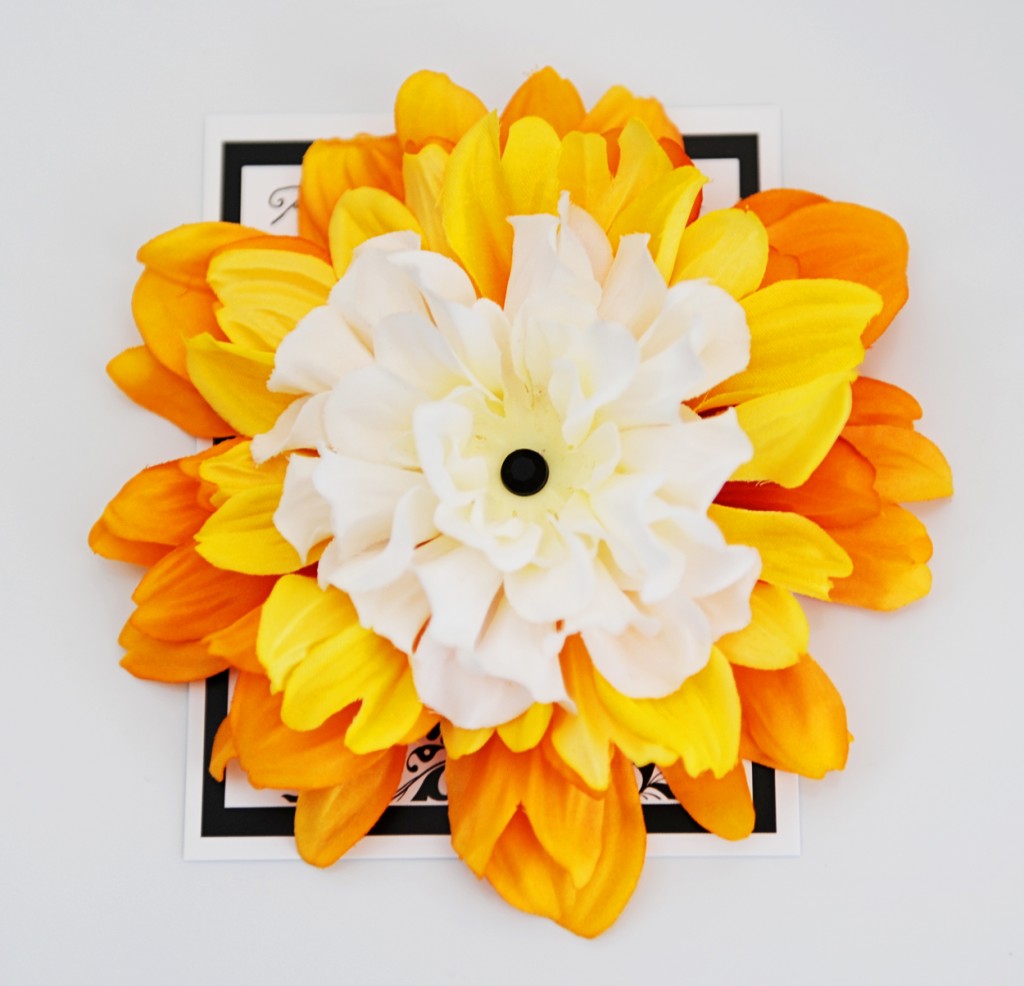 etsy candy corn XL flower etsy candy corn XL flower