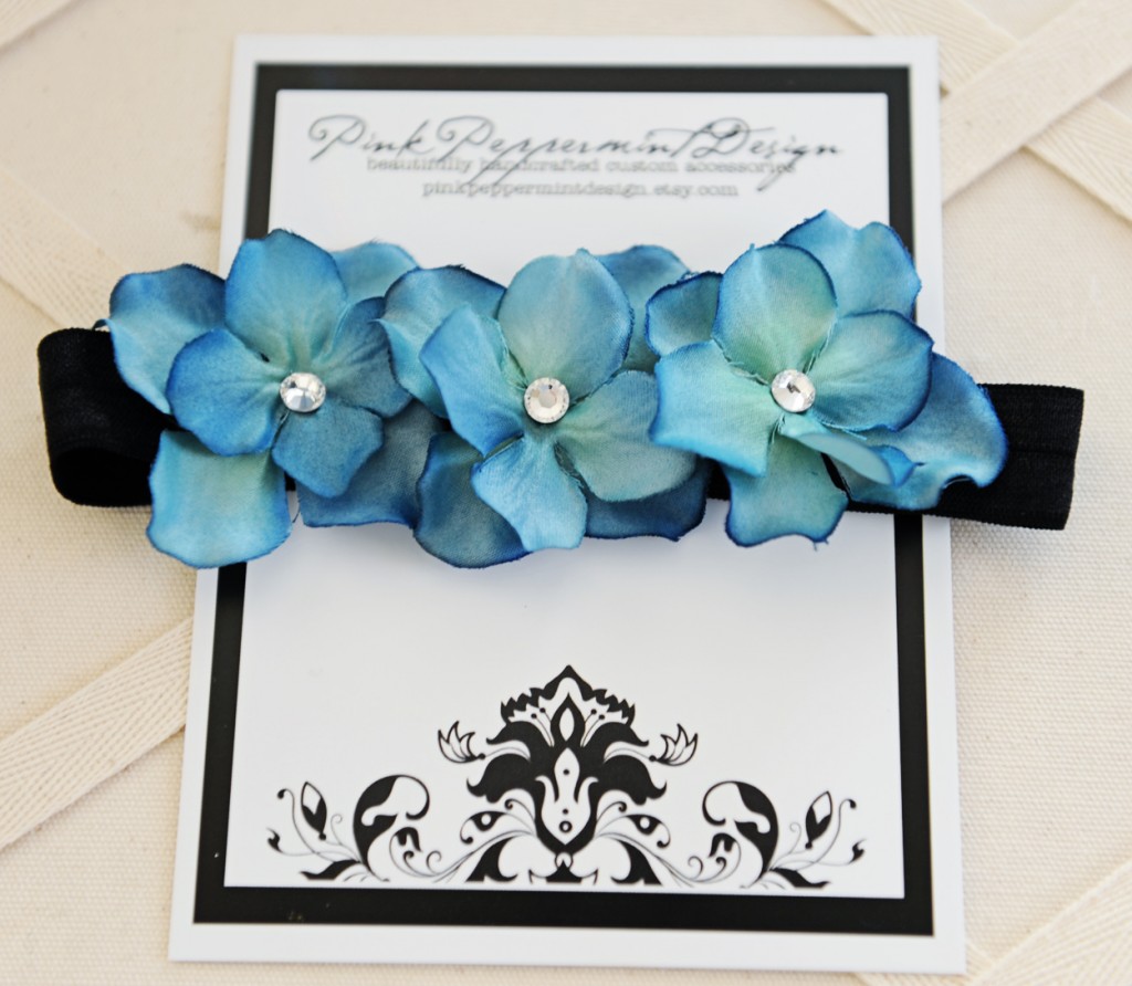 etsy infant HB Blackwith Bright Teal Hydrangeas etsy infant HB Blackwith Bright Teal Hydrangeas