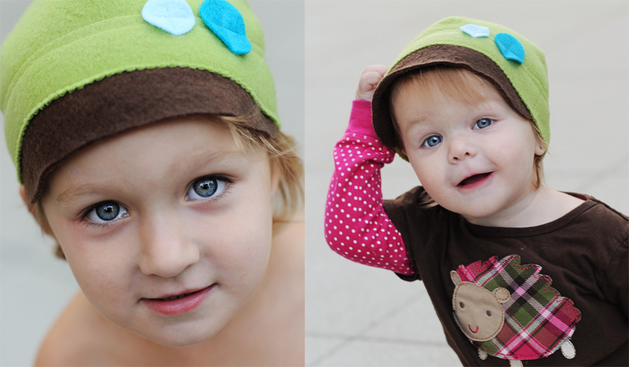 green hat collage 2