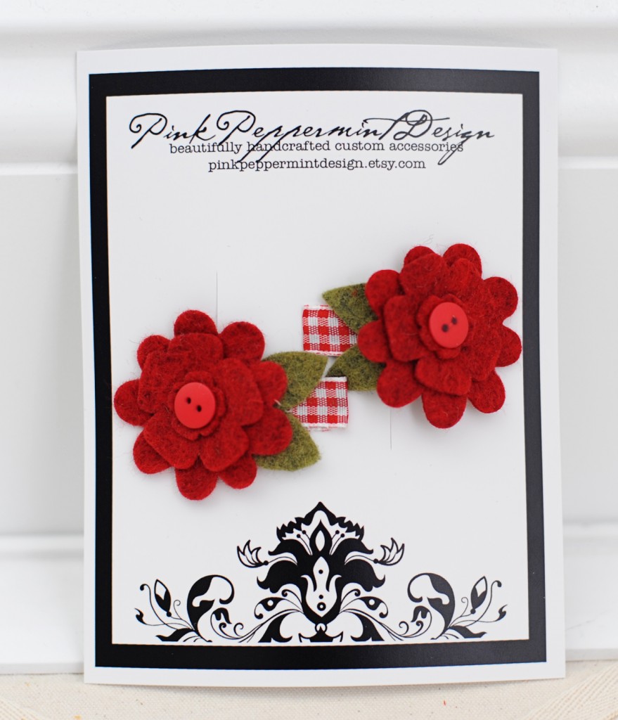 etsy red felt clippies etsy red felt clippies