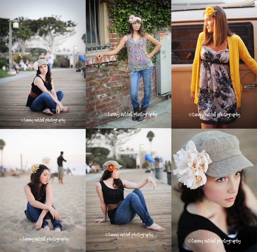 flower shoot collage